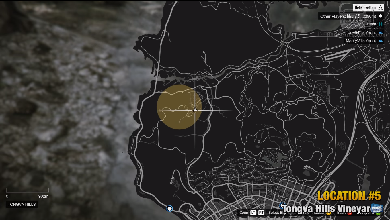 Gta V Treasure Hunt Locations Map Daserwriters