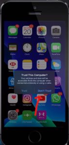 iPhone : trust