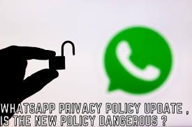 WhatsApp Privacy Policy Update , Is the New policy Dangerous?, Check Out All the Updates- Tremblzer Blog