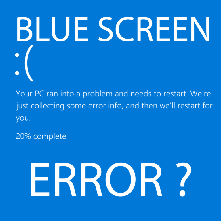 Blue Screen Of Death Issue In Windows 10 -Tremblzer Blog