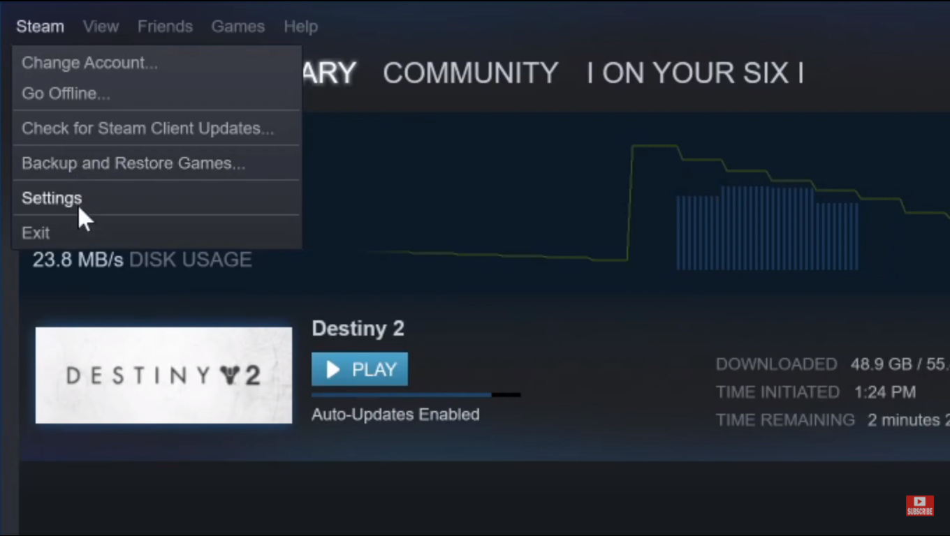 how to boost steam download speed