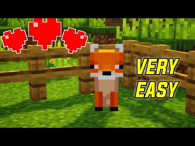 Tame A Fox In Minecraft – Step By Step Guide On How To Tame A Fox In