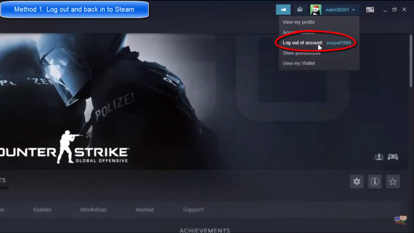 how to fix csgo launcher error 