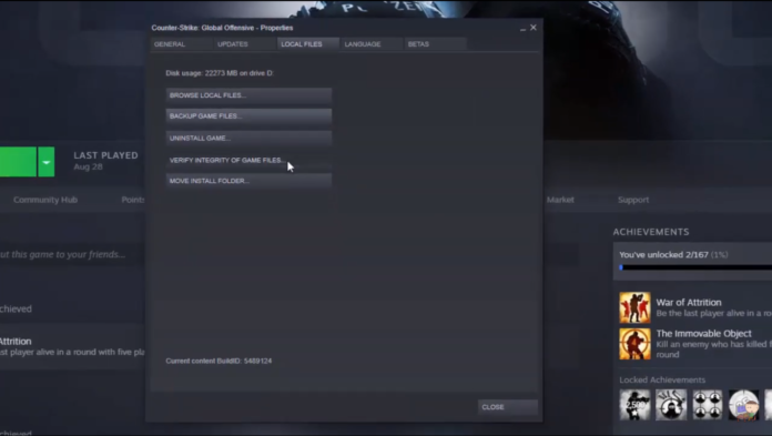 Cs go fatal error failed to connect to local steam client process что делать