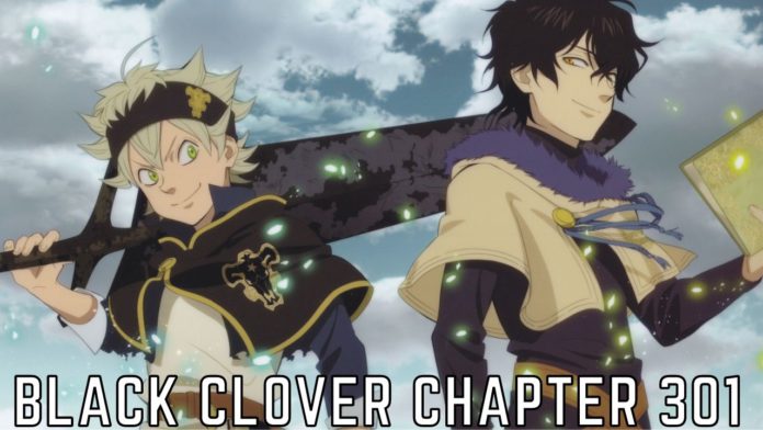 black clover chapter 301 release date