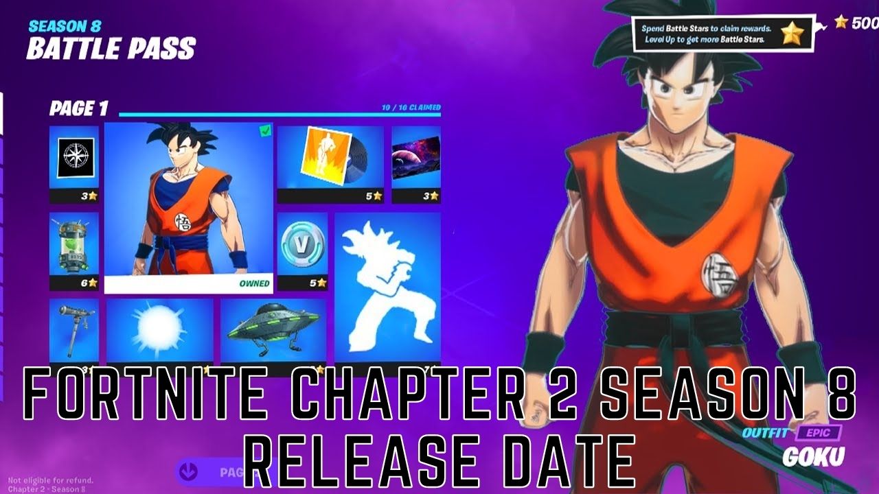 Fortnite Chapter 2 Season 8 Release Date, Battle Pass, Leaks And Map