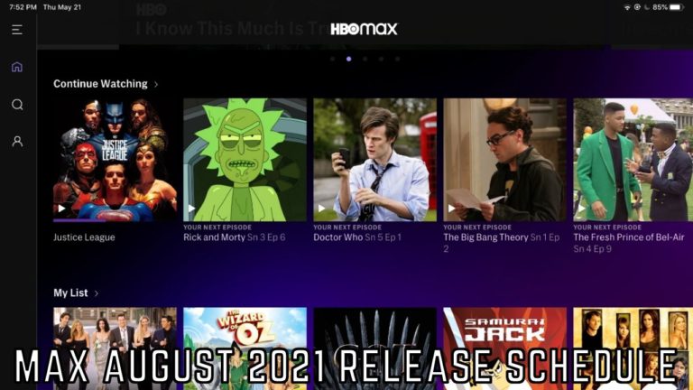 New HBO Max Releases In August 2021: Titnas Season 3, Sex And The City And More