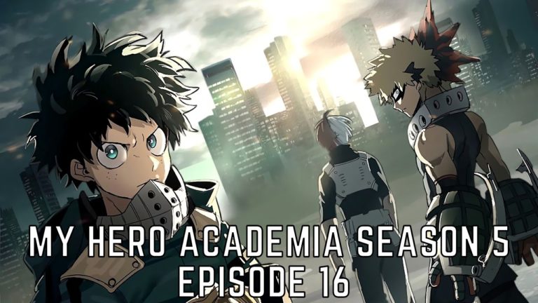 My Hero Academia Season 5 Episode 16 RELEASE DATE and TIME, Countdown