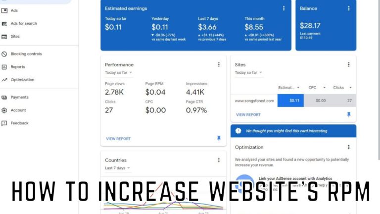 8 Ways To Increase Website’s RPM In 2021