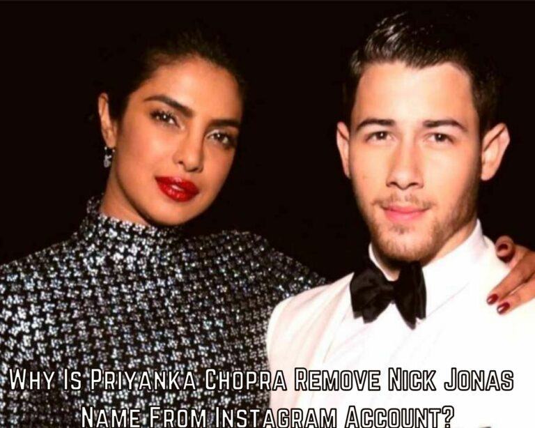 So This Is Why Priyanka Chopra Remove Nick Jonas Name From Instagram Account?