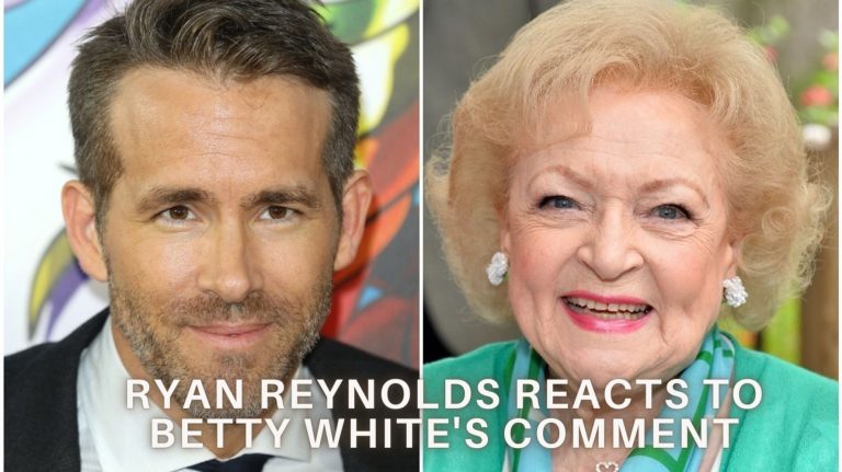 Ryan Reynolds hilariously reacted after Betty White claimed that he can’t get over her.