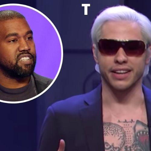 Kanye West AND Pete Davidson’s Feud Is A Subject Of Kimmel’s Humor.