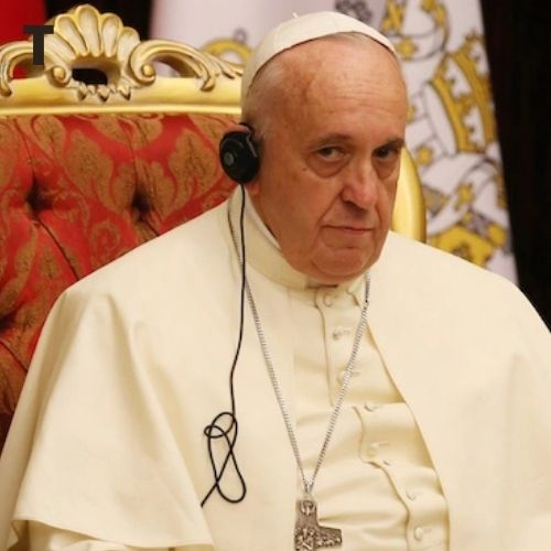 Pope Francis Visited A RECORD STORE And Received A Mystery CD On His Way Back To The Vatican