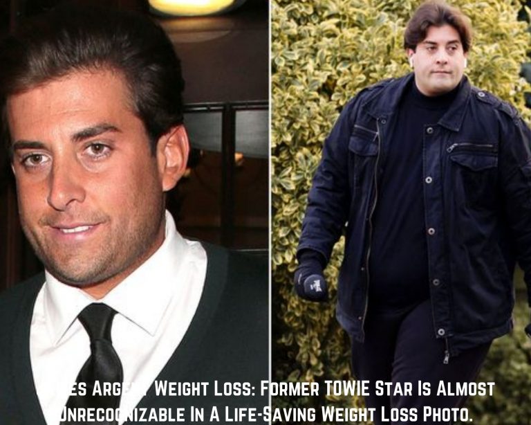 James Argent Weight Loss: Former TOWIE Star Is Almost Unrecognizable In A Life-Saving Weight Loss Photo.