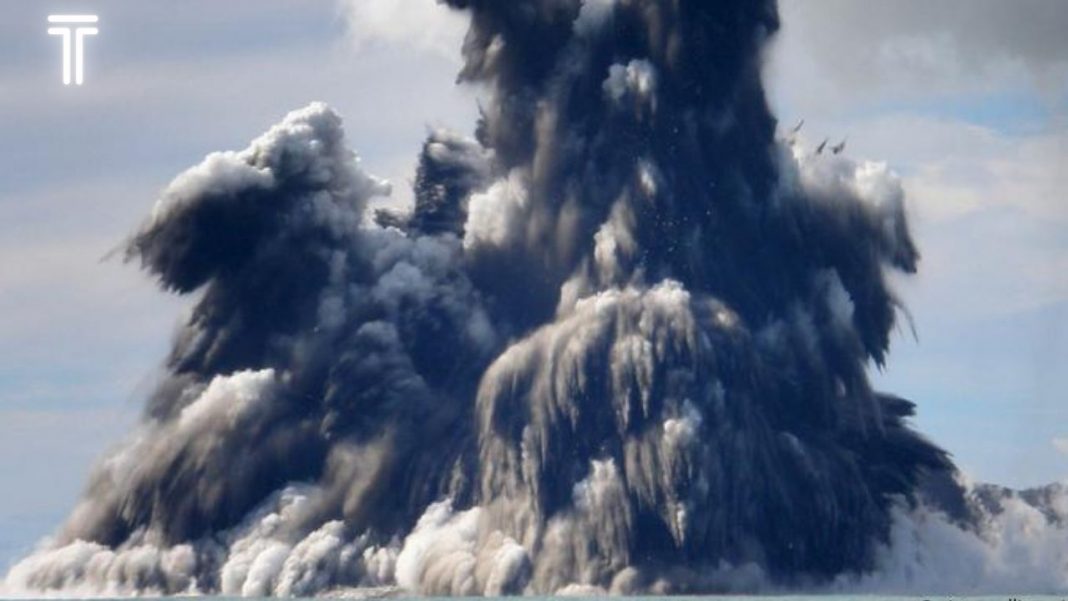 Tonga hit by Tsunami after volcanic eruption