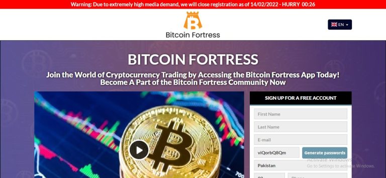 Bitcoin Fortress Review: Investigating Whether It Is Legitimate Or Not?