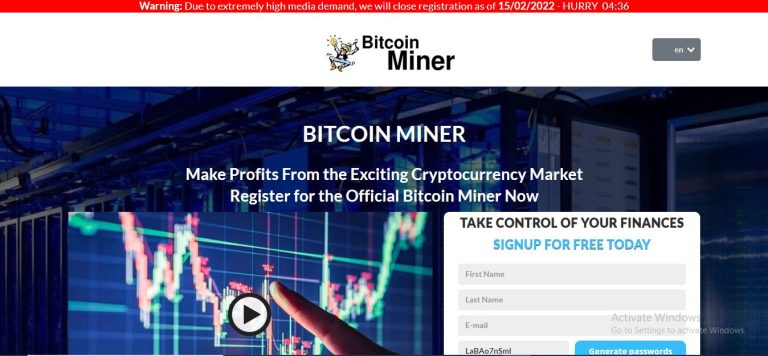 Bitcoin Miner Review: Can You Leverage Profit With This Platform?