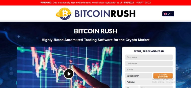 Bitcoin Rush Review: Can You Get The Benefits Of Trading Through This Platform?