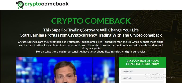 Crypto Comeback Review: What Our Investigations Say About this Platform?