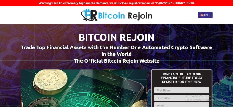 Breaking The Secret Of Bitcoin Rejoins: Is It A Real Trading Software?