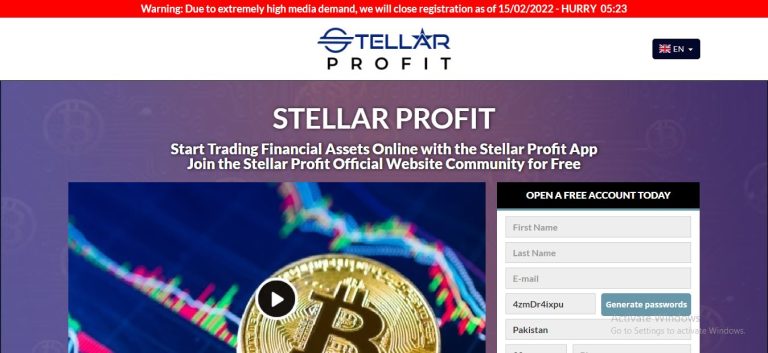 Stellar Profit Review: Does It Empower Traders To Make Profitable Outcomes?