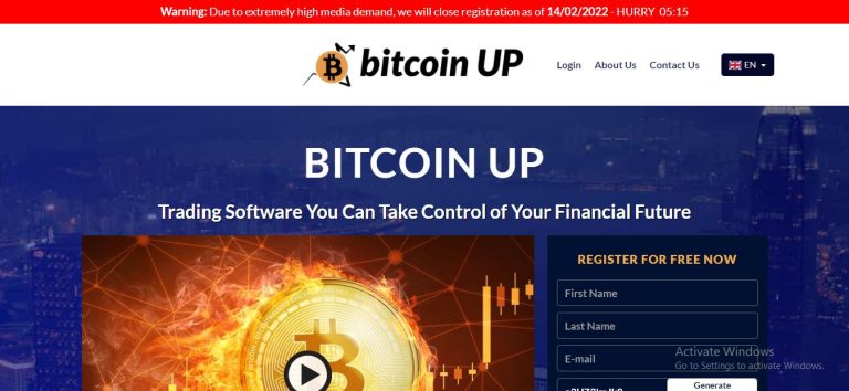 The Bitcoin Up Review – Is The Claim Of Trading Upwards & Onwards True?