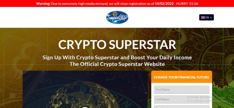 Review of Crypto Superstar: Are the Promises of Success Real?