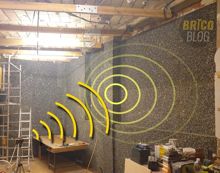 Install acoustic insulation on walls