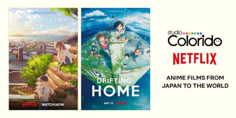 Studio Colores has signed with Netflix the production of 3 anime films