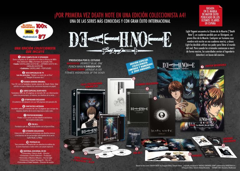 Death Note Collectors Edition A4 on April 20