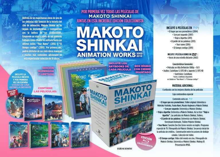 Makoto Shinkai Animation Works on sale April 20