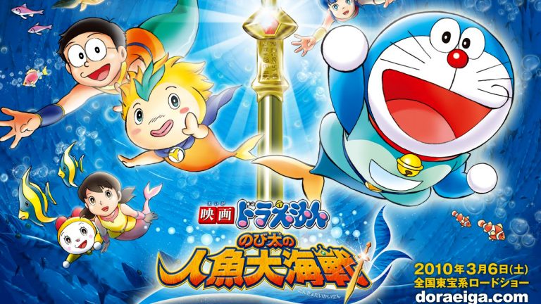 Doraemon and the Mermaids tomorrow Sunday June 12th at Boing