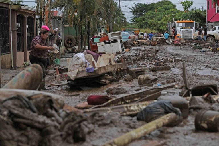 Upala, the victim of Hurricane Otto, prepares for another extreme event