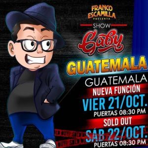 Franco Escamilla will perform a second show in Guatemala, October 2022 