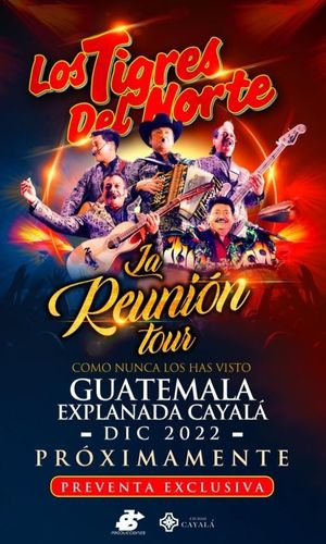 Los Tigres del Norte will give a concert in Guatemala in 2022 (1)