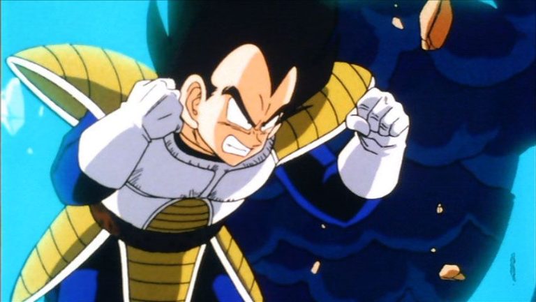 This is the new Dragon Ball Z resin of Vegeta destroyed