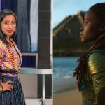 María Mercedes Coroy and the actors with whom she will appear in Black Panther: Wakanda Forever