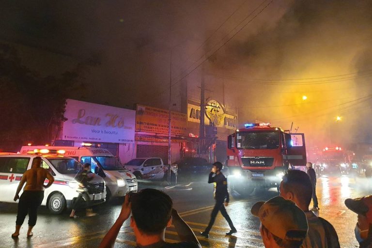 At least 23 dead in Vietnam karaoke fire